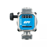 19-114 L/min 2% Mechanical Fuel Meter 1 Inch BSPP