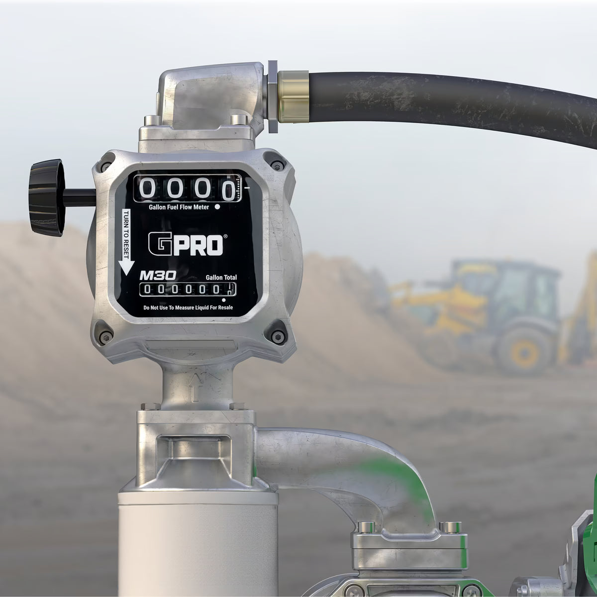 5-30 GPM 2% GPRO Mechanical Fuel Meter 1 Inch NPT