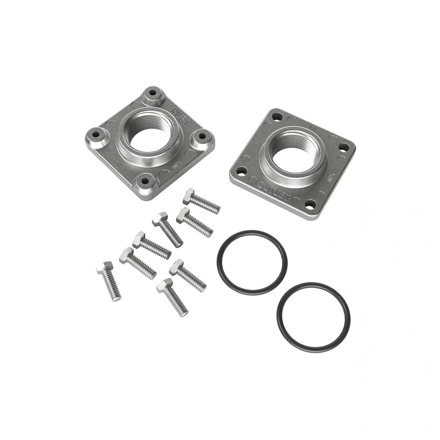 M30 & QM40 Fuel Meter Quick-Fit 1-Inch NPT Straight Outlet Kit