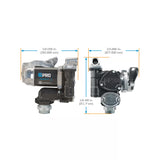 25 GPM 12V DC Fuel Transfer Pump with Auto Diesel Nozzle