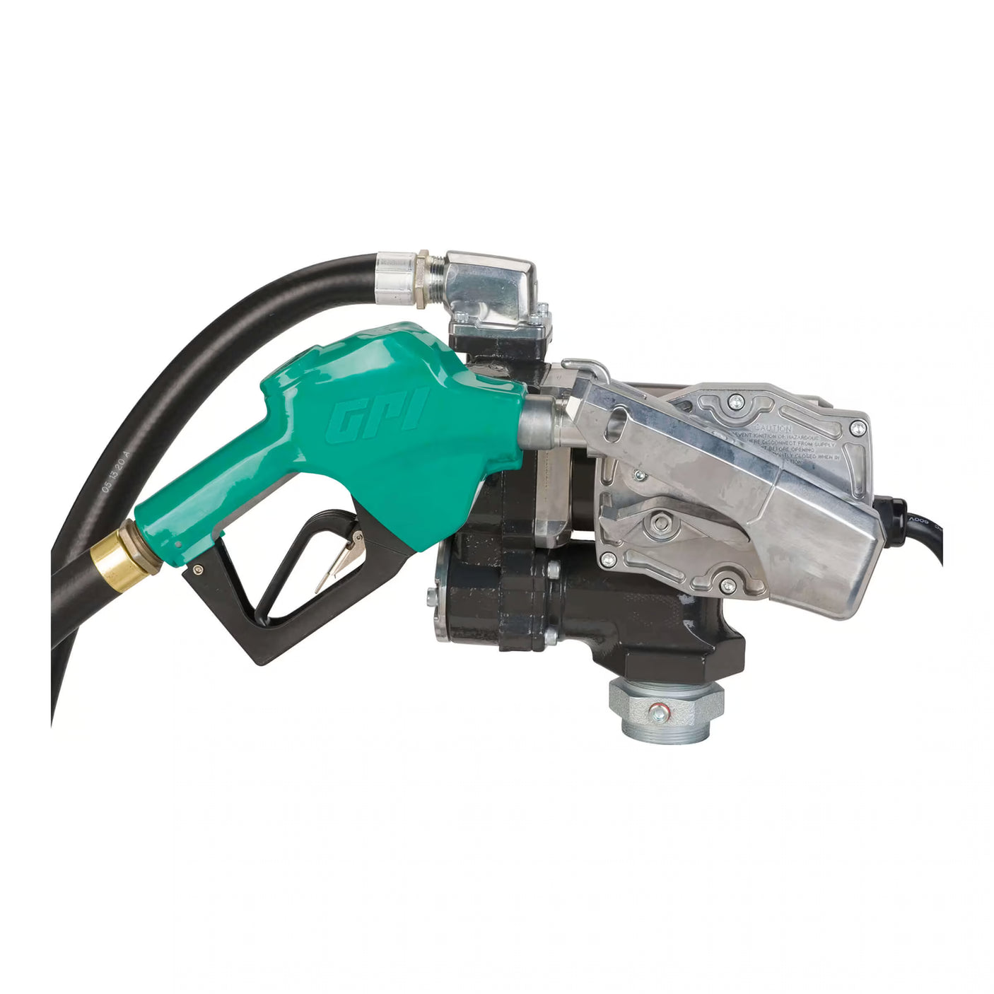 25 GPM 12V  DC Fuel Transfer Pump for -40° F to 125° F with Auto Diesel Nozzle