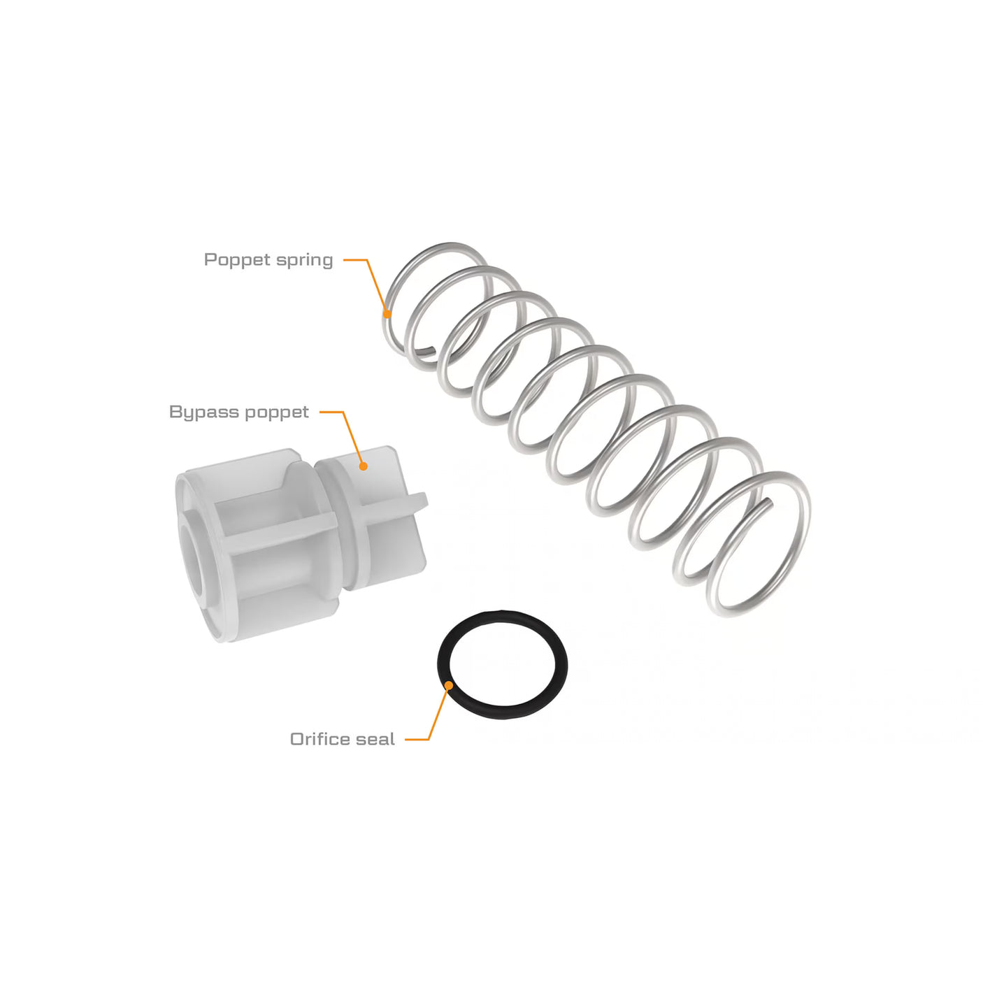 V25 Fuel Transfer Pump Bypass Poppet Kit