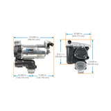 20 GPM 115V AC Fuel Transfer Pump with 1-inch Outlet