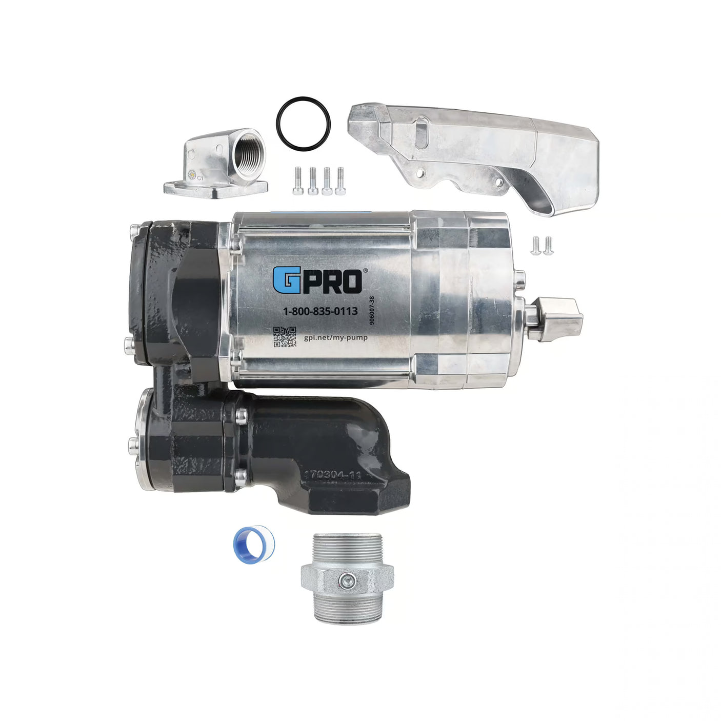 76 L/min 230V ATEX-IECEx Approved Fuel Transfer Pump with BSPP Thread Type