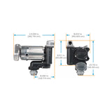 76 L/min 230V ATEX-IECEx Approved Fuel Transfer Pump with BSPP Thread Type