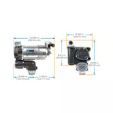 20 GPM 115V AC Fuel Transfer Pump for QM-40-RD Remote Dispenser