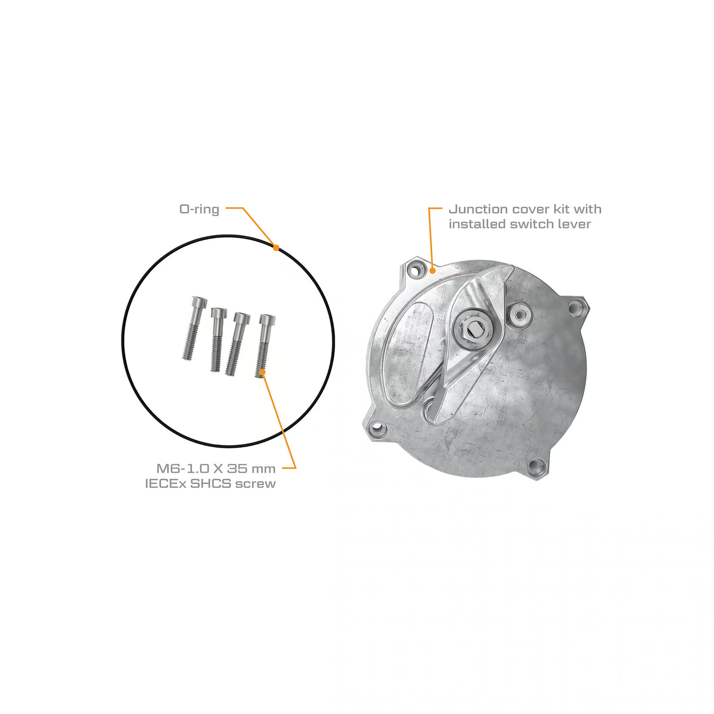 V20-115 and V20-230 Fuel Transfer Pump Junction Cover Kit