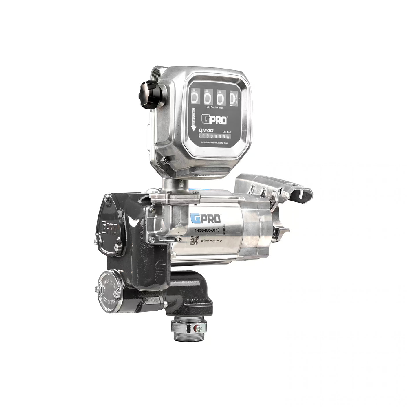 35 GPM 120V AC Fuel Transfer Pump with 8-150 L/min Meter