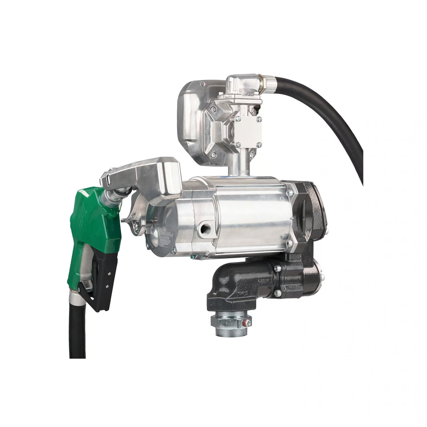 35 GPM 120V AC Fuel Transfer Pump with 8-150 L/min Meter, Auto Diesel Nozzle
