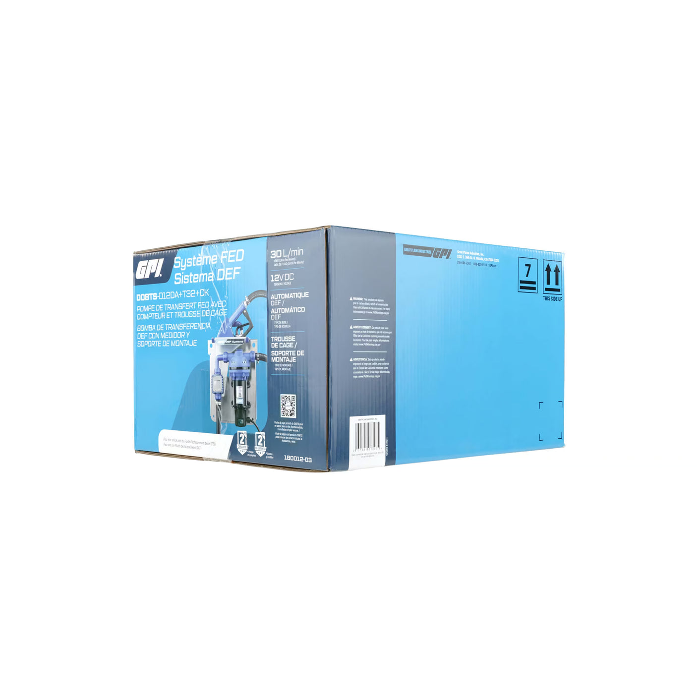 8 GPM 12V DEF Transfer Pump System