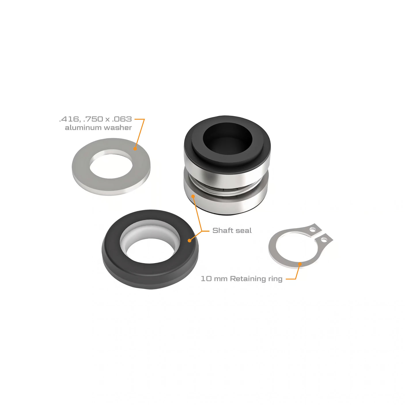 PRO20-012 Fuel Transfer Pump Motorshaft Seal Kit