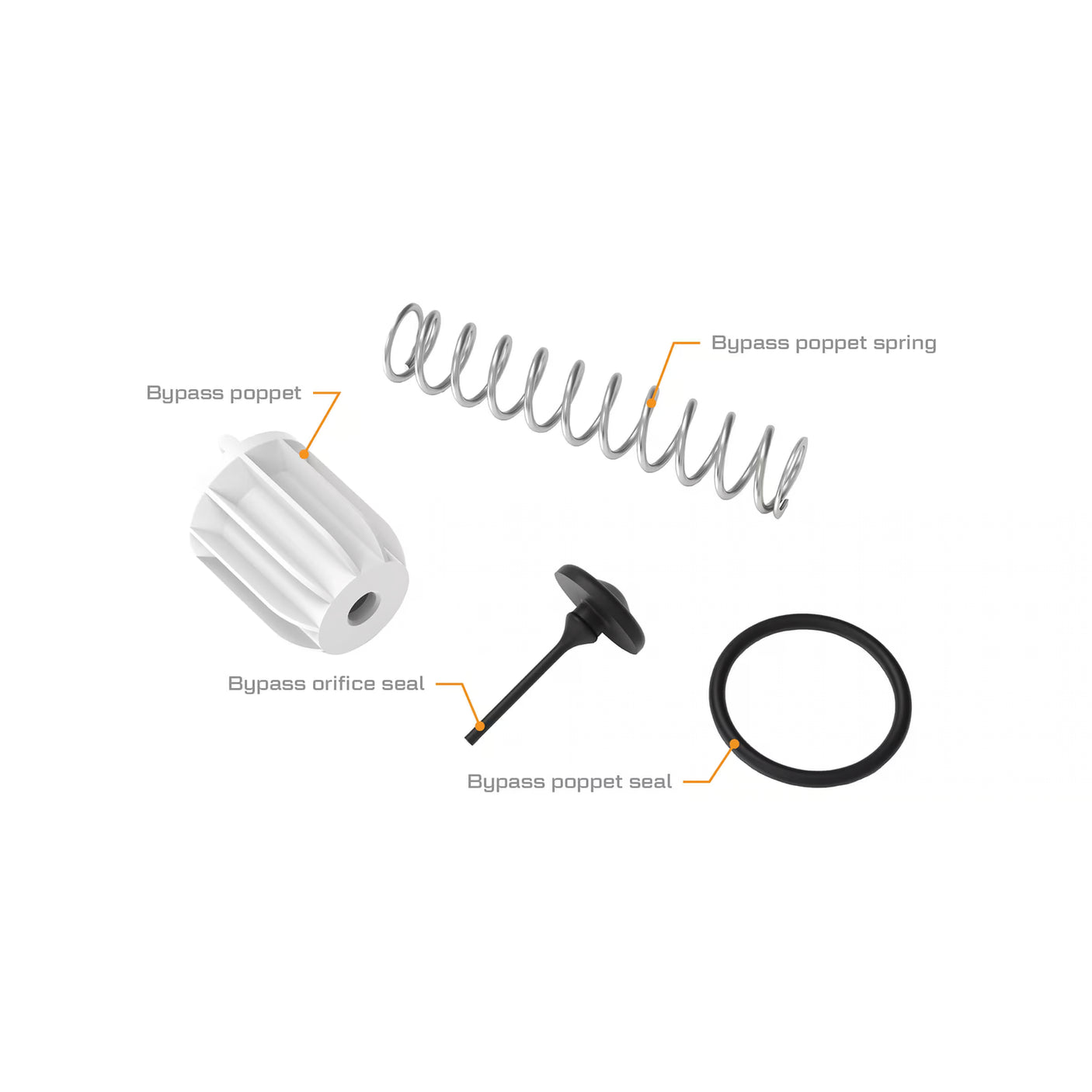 PRO20-012 Fuel Transfer Pump Bypass Poppet Kit
