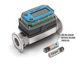 3/4" Stainless Steel High-Temperature G2 Flow Meter with Digital Display, Tri-Clamp