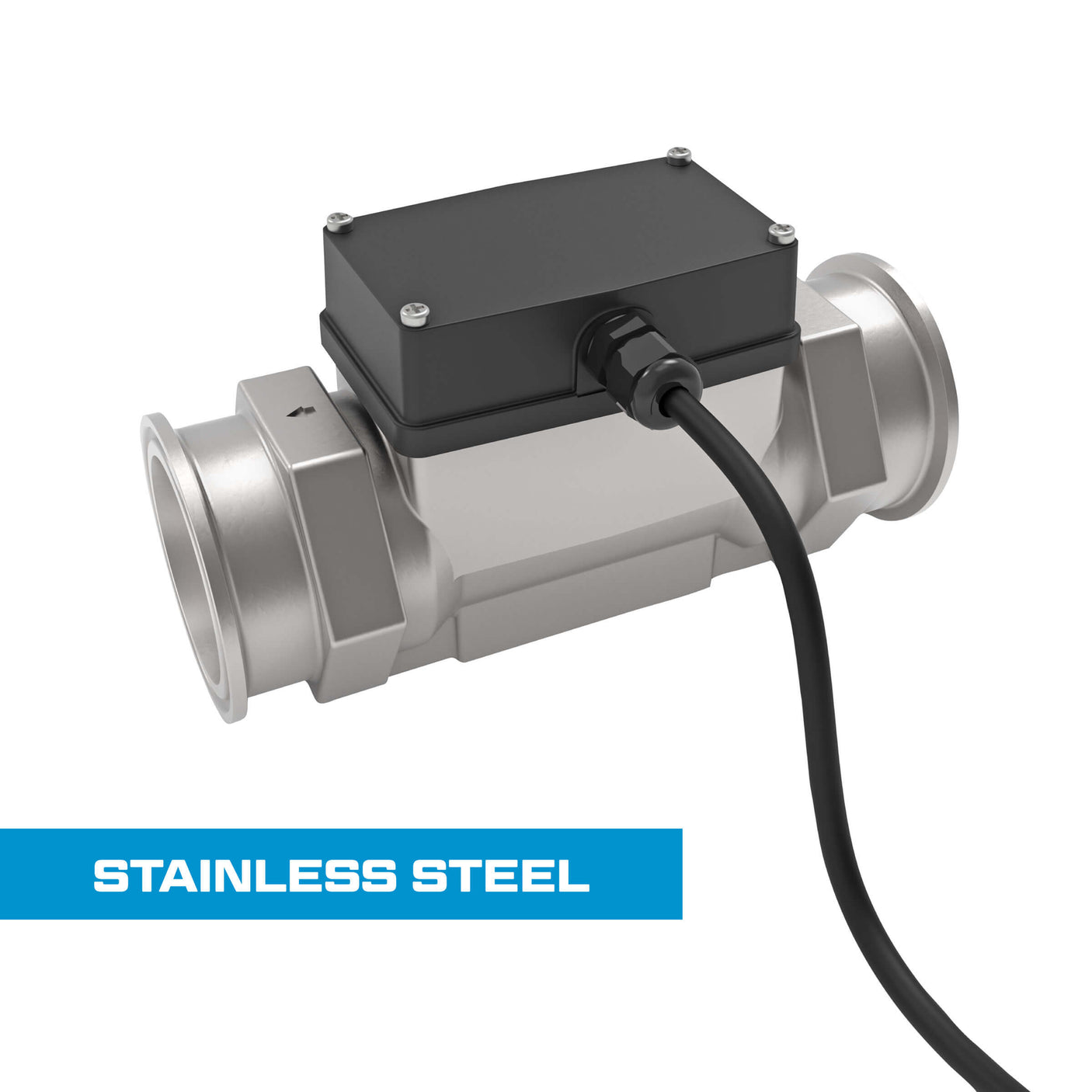 1-1/2" Turbine Stainless Steel Tri-Clamp G2 Blind Transmitter