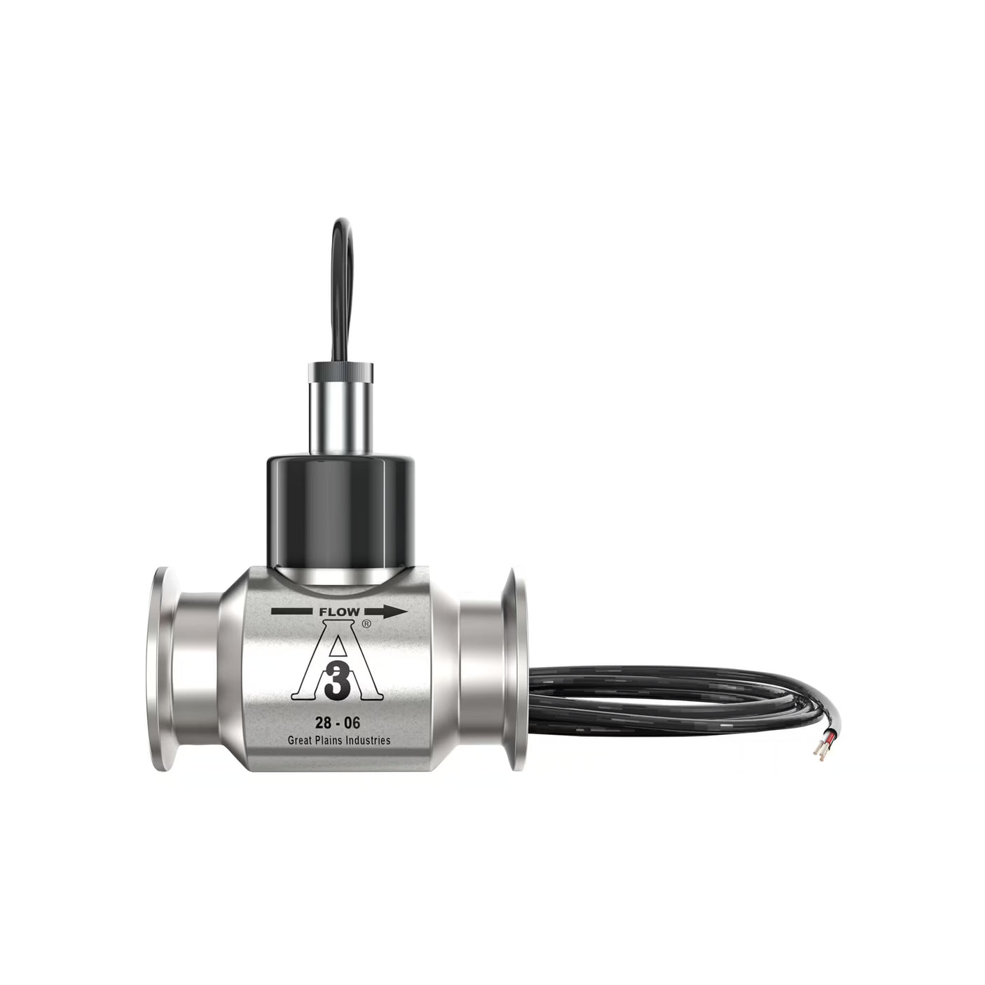 1" Stainless Steel 3A Sanitary Tri-Clamp G3A Blind Transmitter, 3-Wire Magnetic Pickup