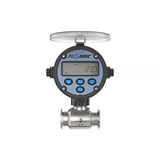 1" Stainless Steel 3A Sanitary G3A Flow Meter with RT14 Transmitter with Built-In Digital Display