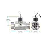 2" Stainless Steel 3A Sanitary Tri-Clamp G3A Blind Transmitter, 2-Wire Magnetic Pickup