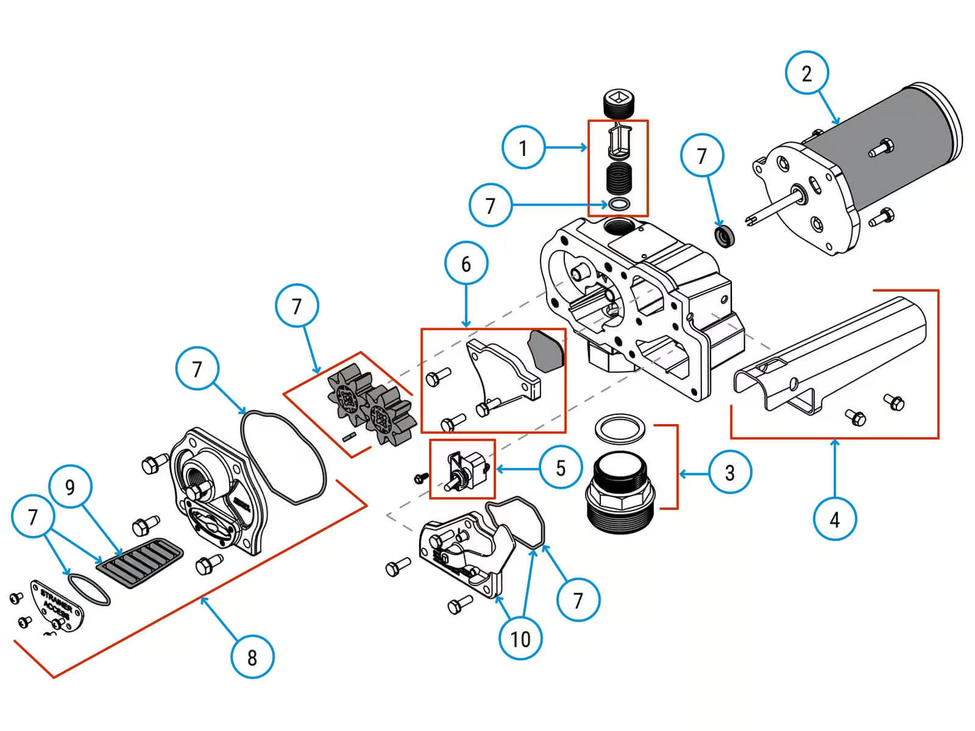 M-1115 Exploded View