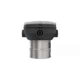 1/8" Oval Gear Stainless Steel NPT Flow Meter, RT14 Transmitter with Built-In Digital Display