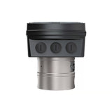 1/8" Oval Gear Stainless Steel NPT Flow Meter, RT40 Transmitter with Built-In Digital Display