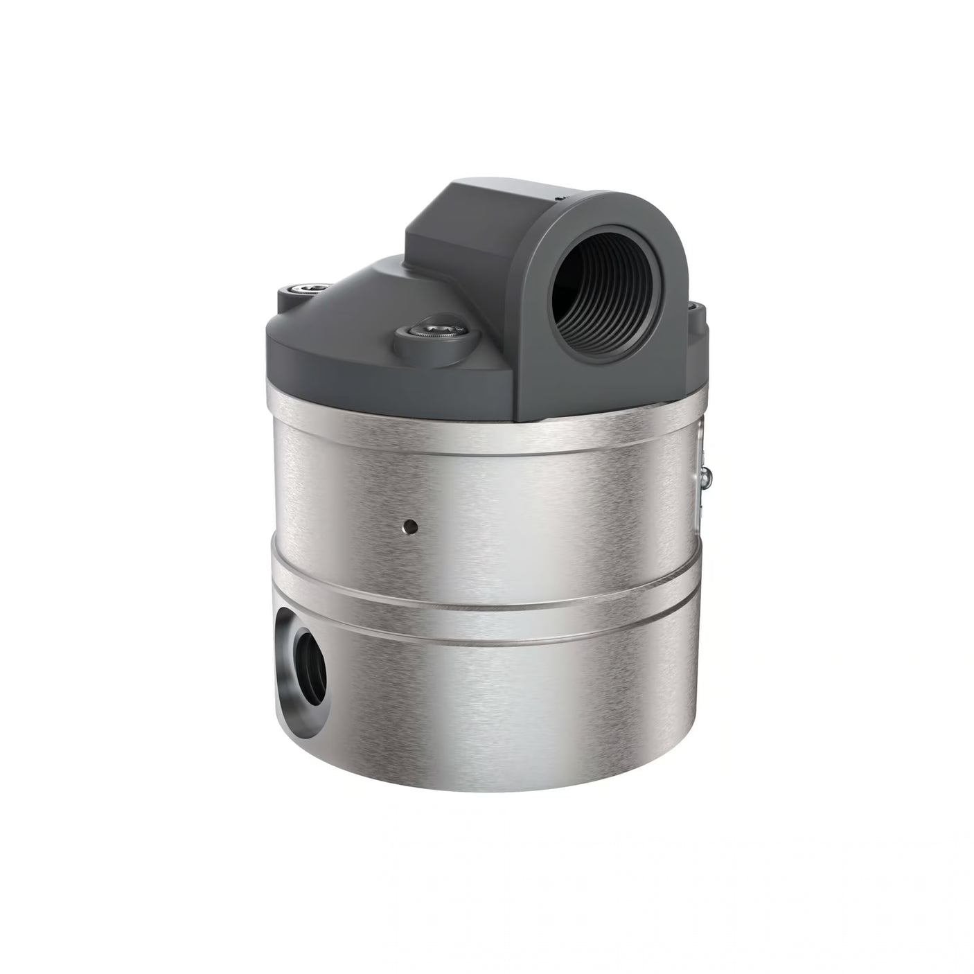 1/4" Oval Gear Stainless Steel NPT Blind Transmitter