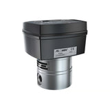 3/8" Oval Gear Aluminum NPT Flow Meter, RT40 Transmitter with Built-In Digital Display
