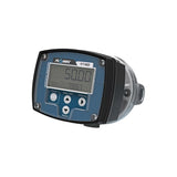 1/2" Oval Gear Aluminum NPT Flow Meter, RT40 Transmitter with Built-In Digital Display