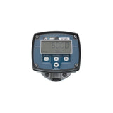 1/2" Oval Gear Aluminum NPT Flow Meter, RT40 Transmitter with Built-In Digital Display