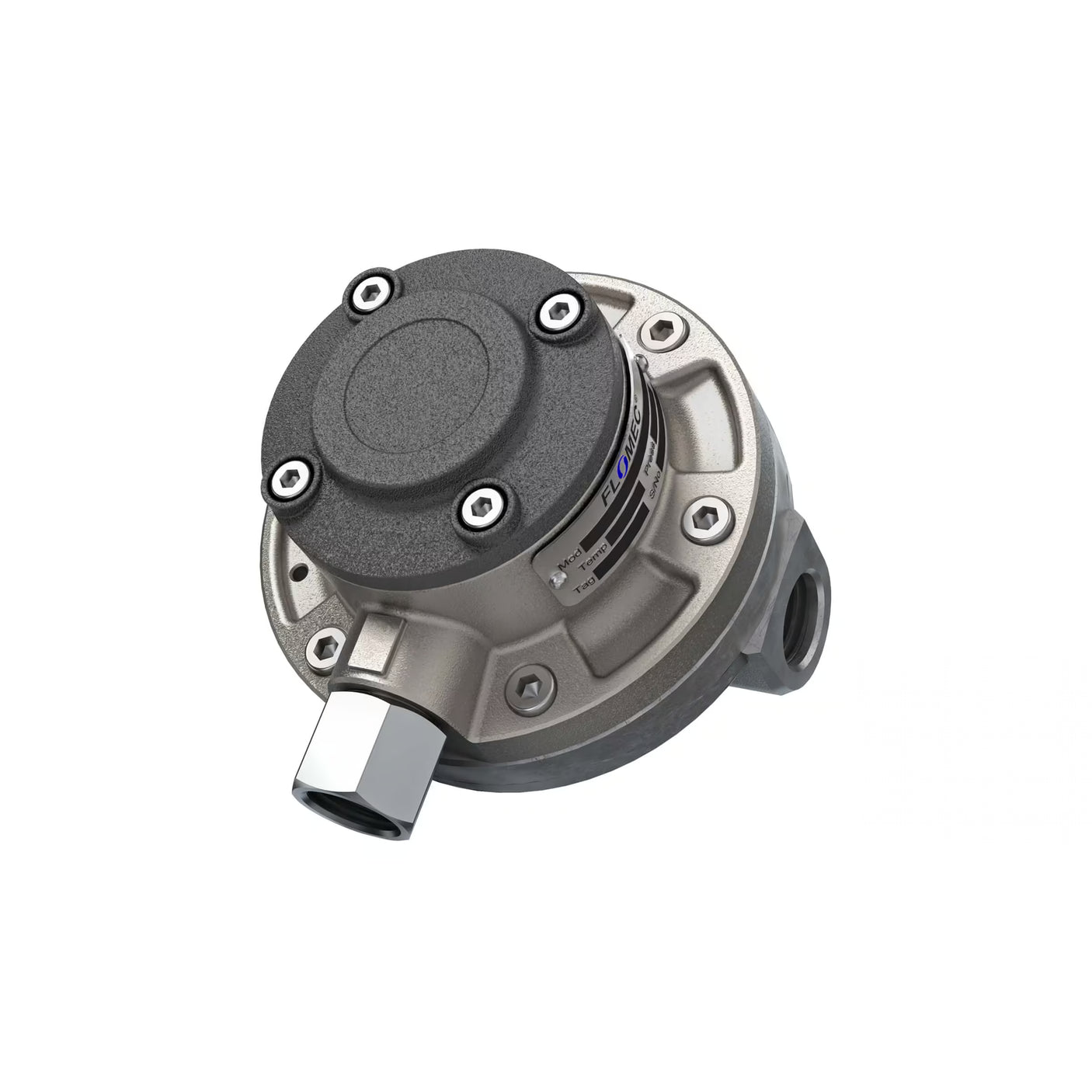 1/2" Oval Gear Stainless Steel NPT Blind Transmitter