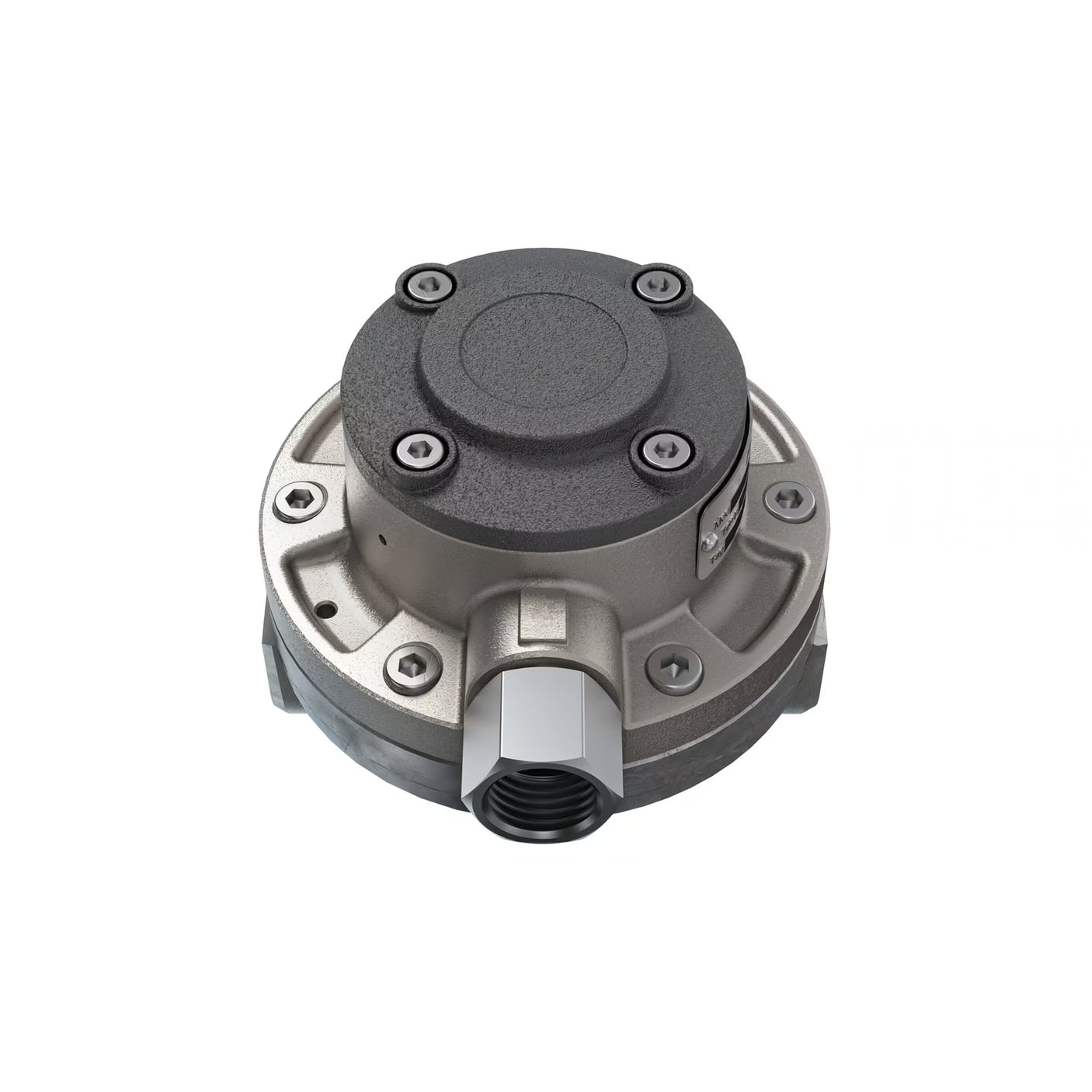 1/2" Oval Gear Stainless Steel NPT Blind Transmitter