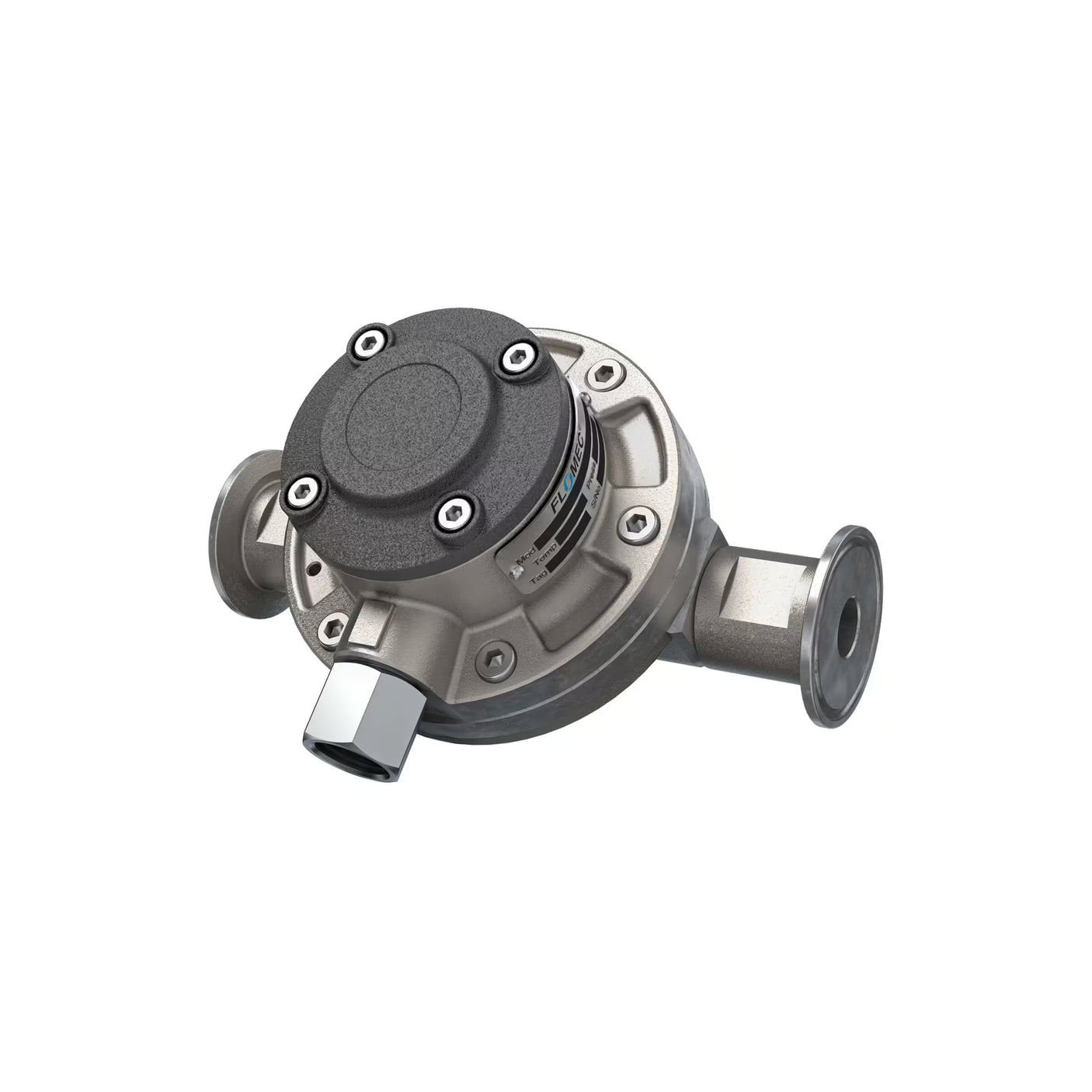 1/2" Oval Gear Stainless Steel Tri-Clamp Blind Transmitter