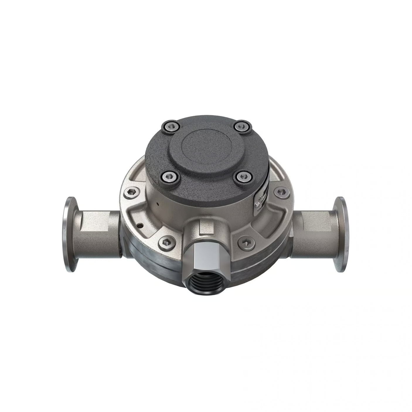1/2" Oval Gear Stainless Steel Tri-Clamp Blind Transmitter