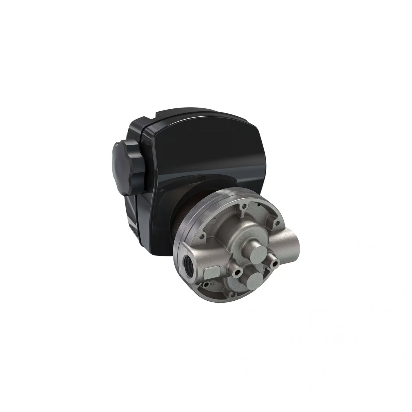 1/2" Oval Gear Stainless Steel NPT Flow Meter with Mechanical Display