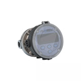 1/2" Oval Gear Stainless Steel NPT Flow Meter, RT14 Transmitter with Built-In Digital Display