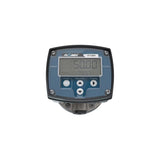 1/2" Oval Gear Stainless Steel NPT Flow Meter, RT40 Transmitter with Built-In Digital Display