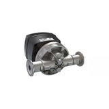 1/2" Oval Gear Stainless Steel Tri-Clamp Flow Meter, RT40 Transmitter with Built-In Digital Display