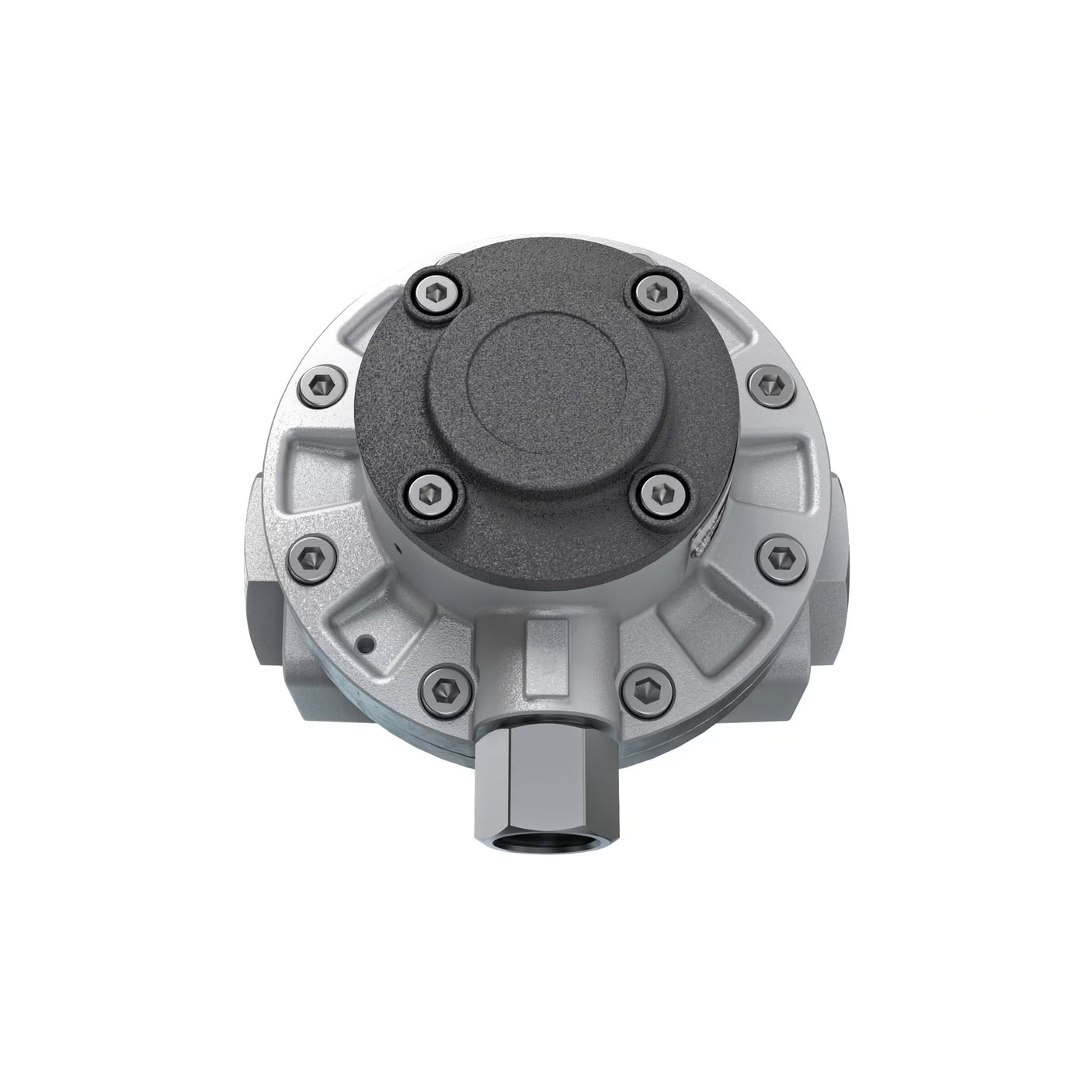 1" Oval Gear Aluminum NPT Blind Transmitter