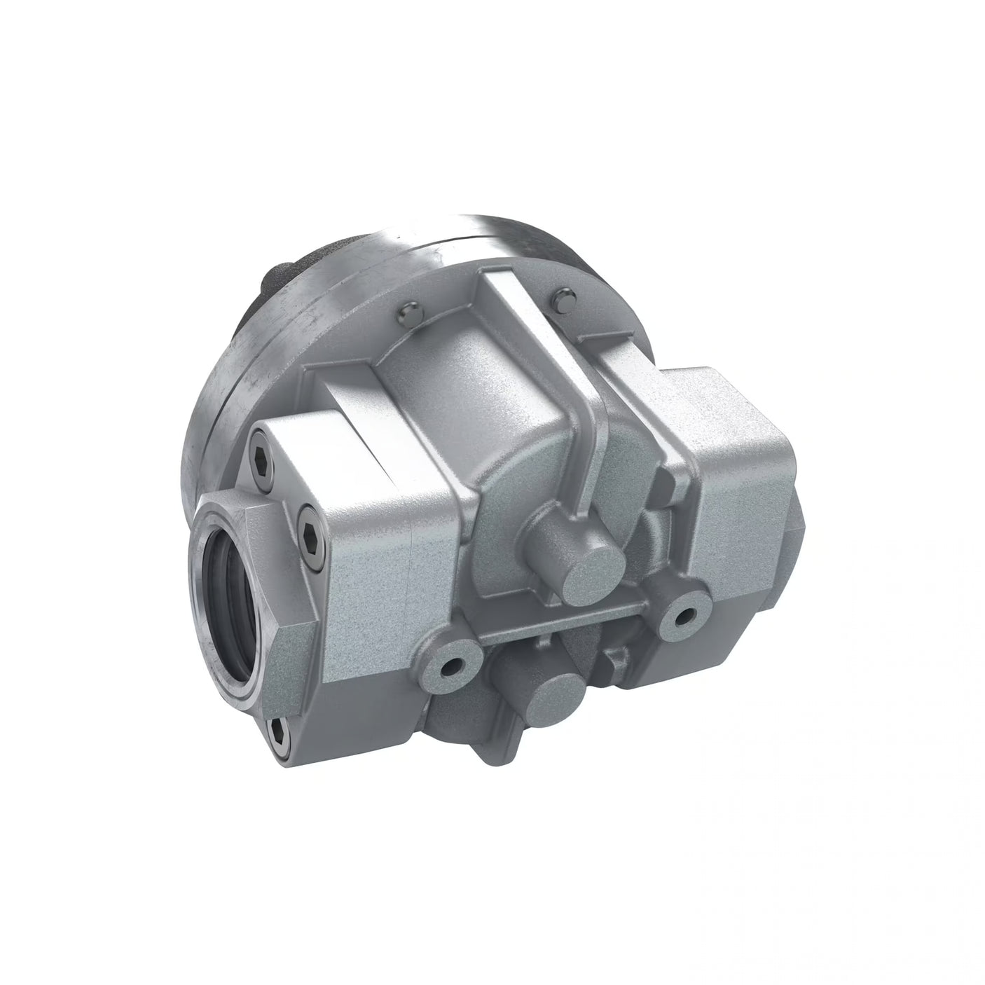 1" Oval Gear Aluminum NPT Blind Transmitter