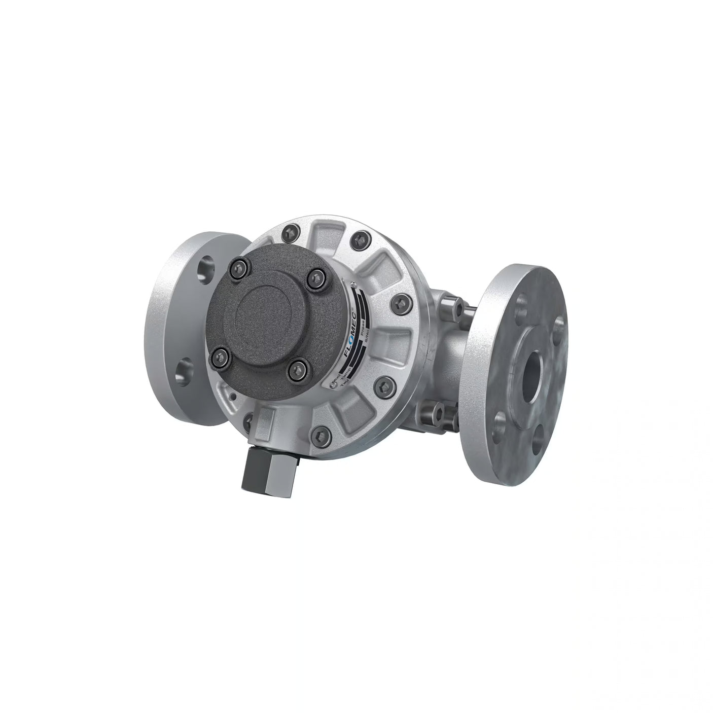 1" Oval Gear Aluminum  #150 ANSI Flange Blind Transmitter