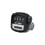 1" Oval Gear Aluminum NPT Flow Meter with Mechanical Display