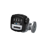 1" Oval Gear Aluminum #150 ANSI Flange Flow Meter with Mechanical Display