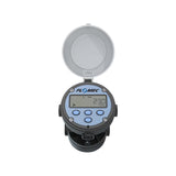 1" Oval Gear PPS NPT Flow Meter, RT14 Transmitter with Built-In Digital Display