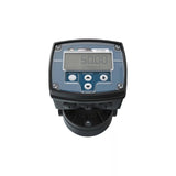 1" Oval Gear PPS NPT Flow Meter, RT40 Transmitter with Built-In Digital Display