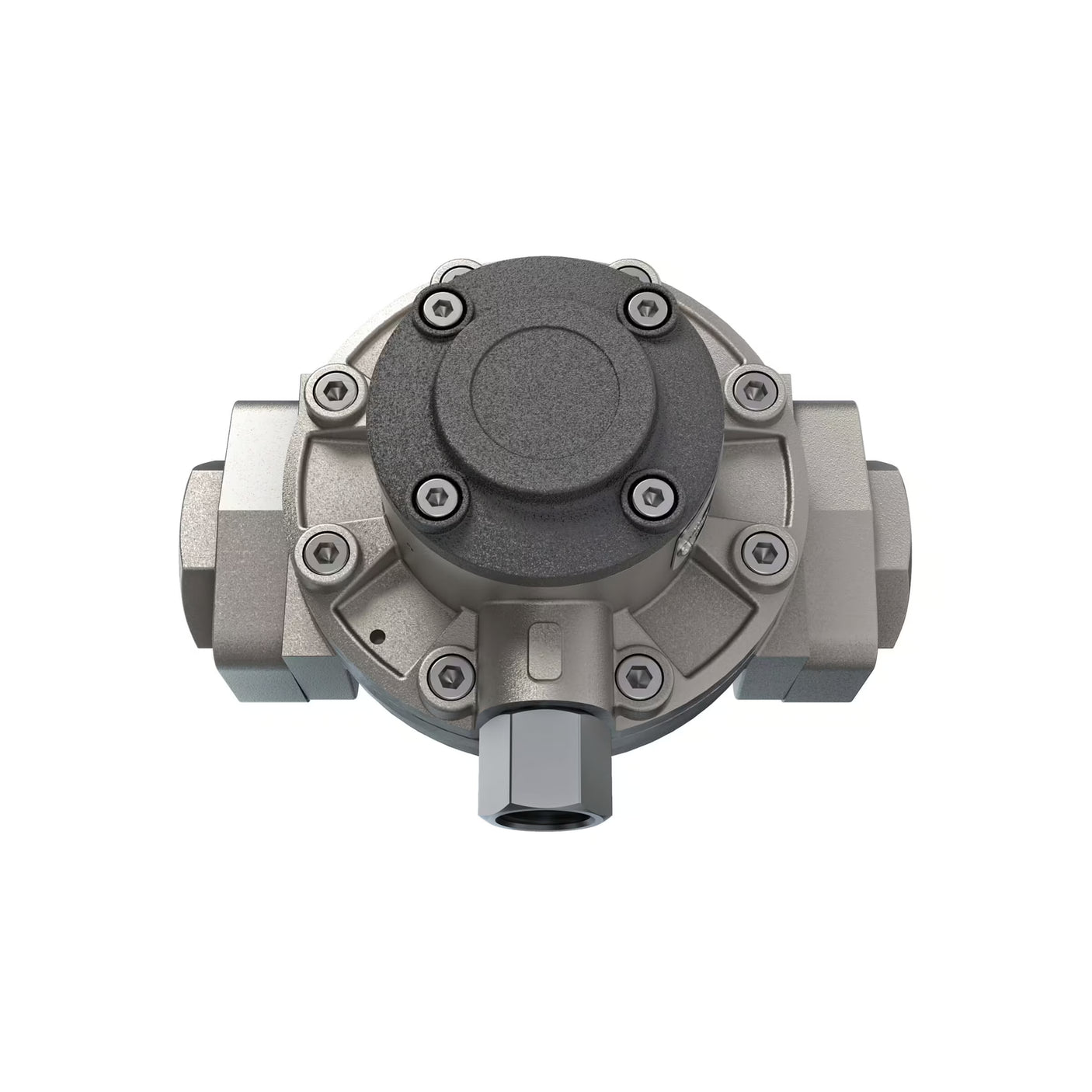 1" Oval Gear Stainless Steel NPT Blind Transmitter