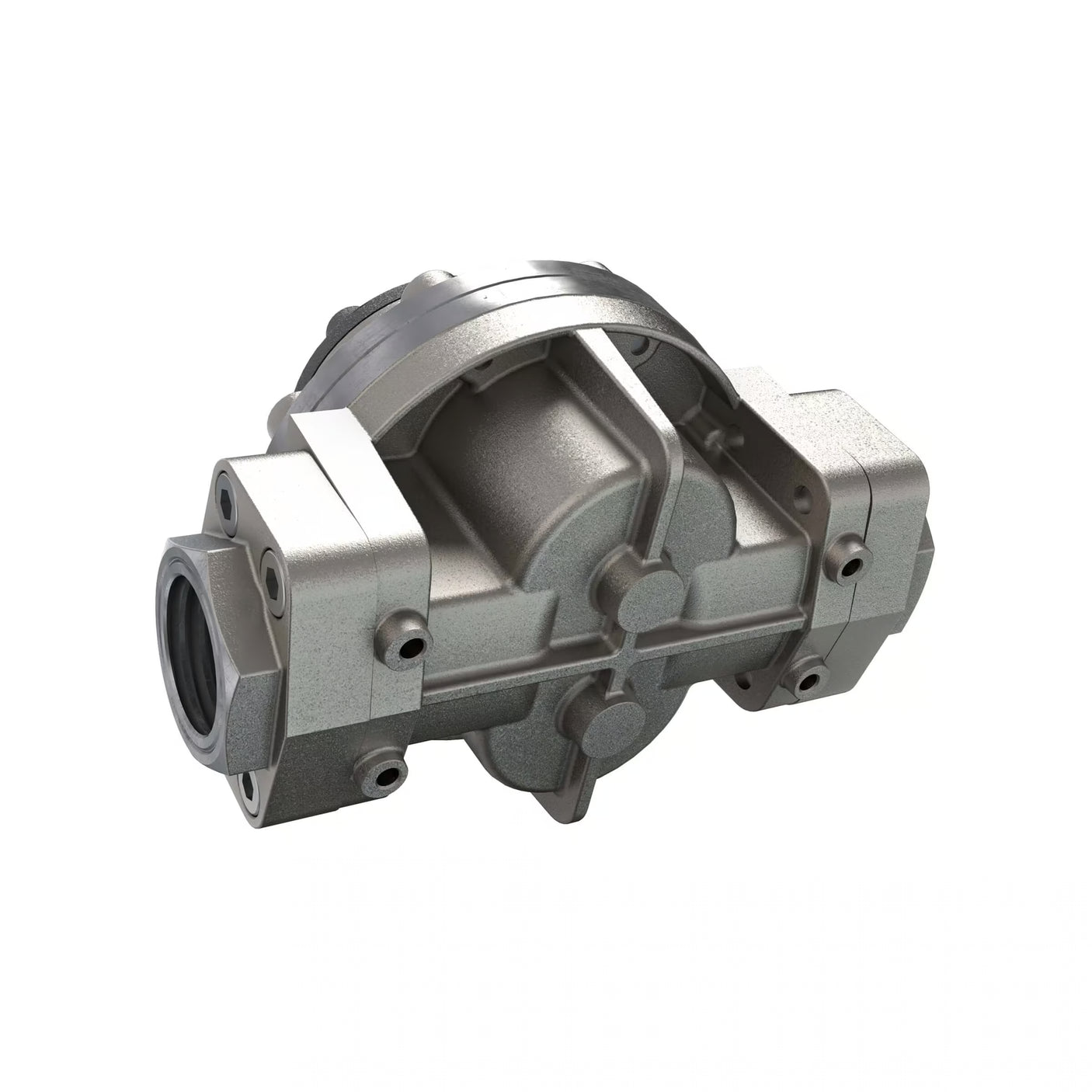 1" Oval Gear Stainless Steel NPT Blind Transmitter