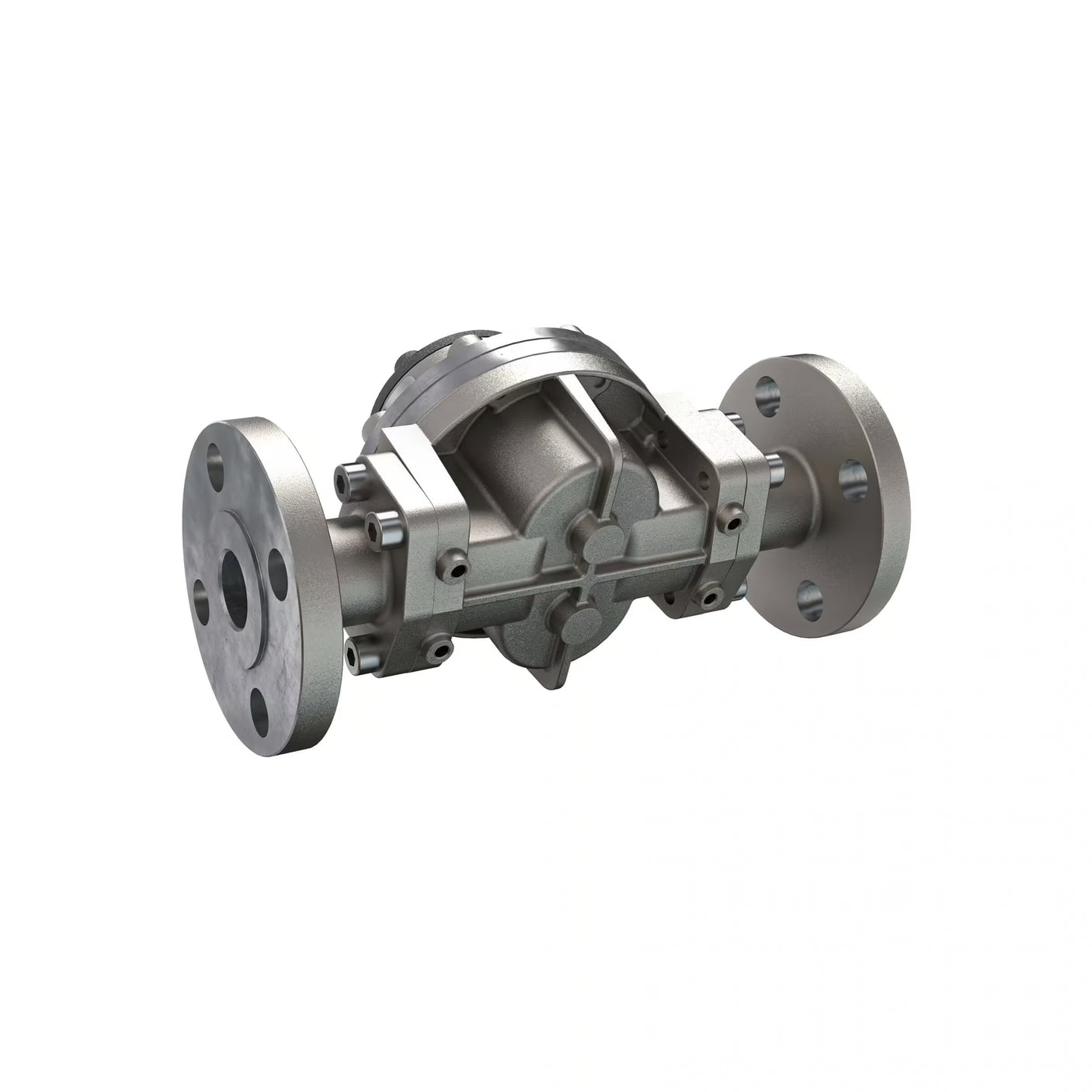 1" Oval Gear Stainless Steel #150 ANSI Flange Blind Transmitter