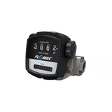 1" Oval Gear Stainless Steel Flow Meter NPT with Mechanical Display