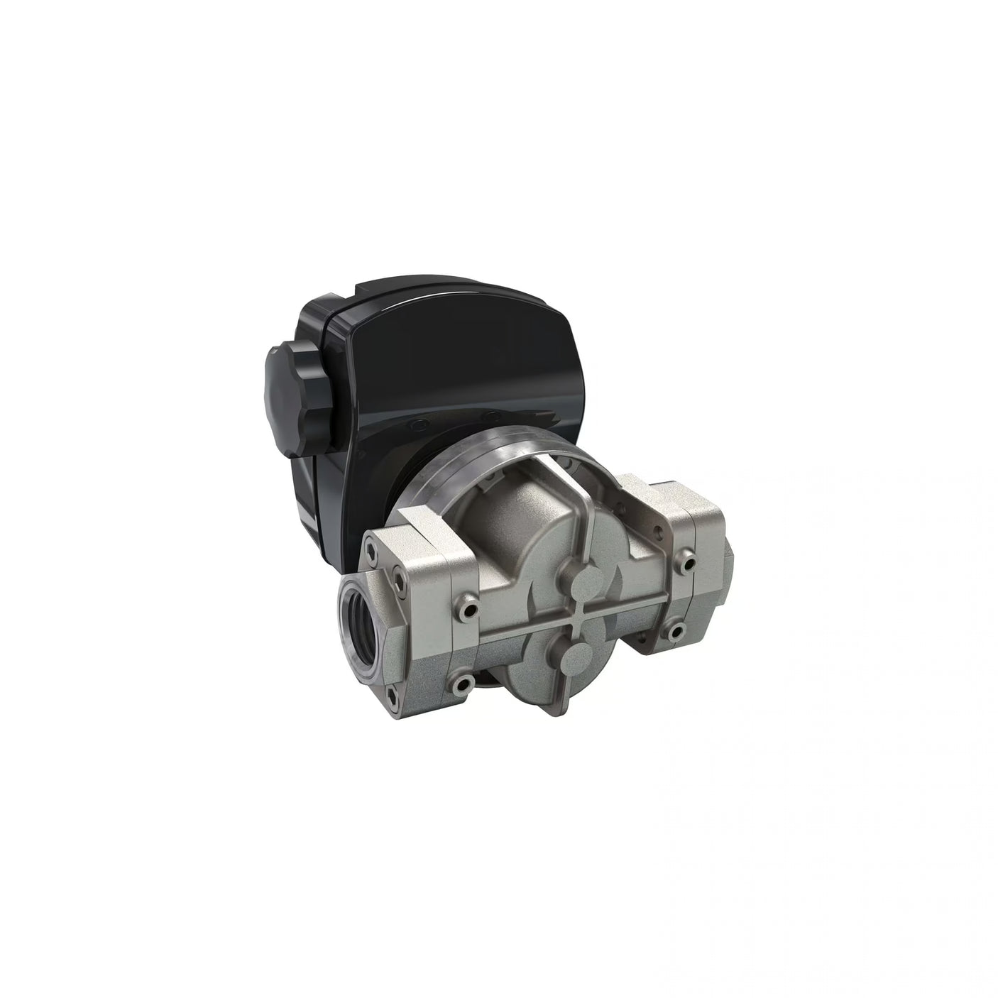 1" Oval Gear Stainless Steel Flow Meter NPT with Mechanical Display