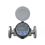 1" Oval Gear Stainless Steel #150 ANSI Flange Flow Meter, RT14 Transmitter with Built-In Digital Display