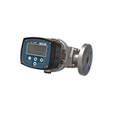 1" Oval Gear Stainless Steel #150 ANSI Flange Flow Meter, RT40 Transmitter with Built-In Digital Display